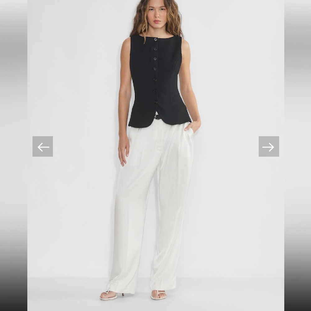 The effortless pant - Satin